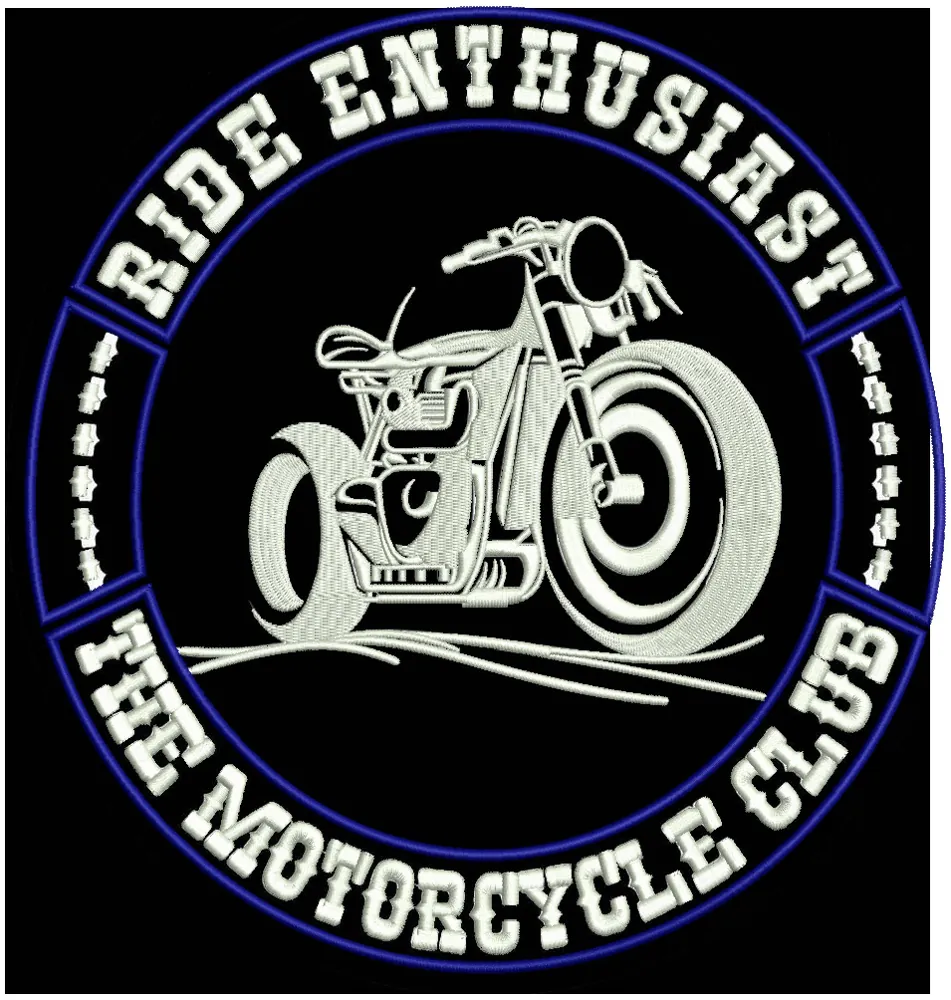Patches embroidery digitizing sample